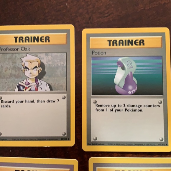 Old 1995 Pokémon trainer cards - Picture 4 of 4